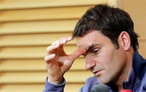 Mr. Federer, what happened in the Roma final? Well what had happen was....I forgot