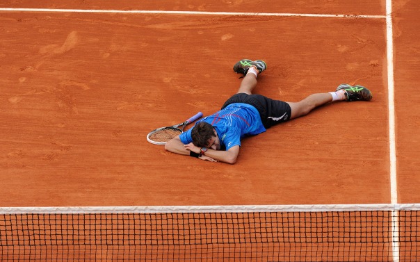 Is it over? I am just going to take a nap right here on the clay! 
