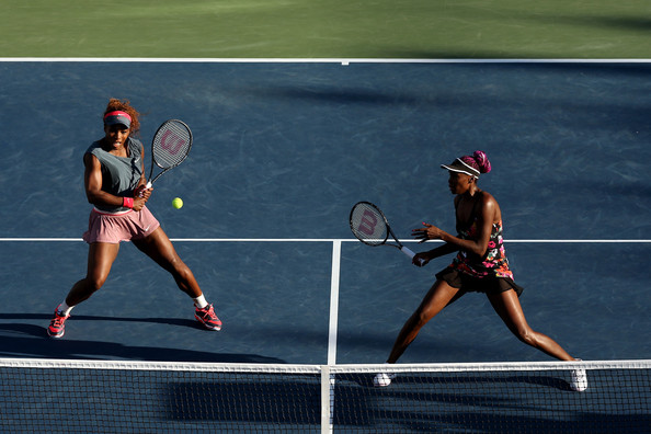 And in other news, the Williams Sisters are in still in the Doubles draw