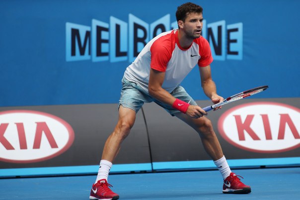 Dimitrov... because sometimes, you're just that hot and get more than one pic