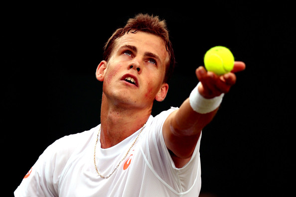 His name is Pospisil but I like to call him Popsicle.. and we know why.. 
