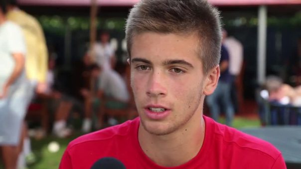 Borna Coric. Fresh young face on the tour and he doesn't reek of doucheyness 